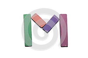 Crayon alphabet Lettrs M