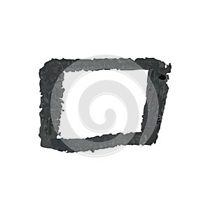 Crayon scribble textured stain