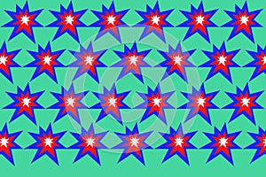 Craze stars abstract or illustration for video background