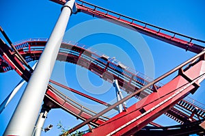 Crazy roller coaster