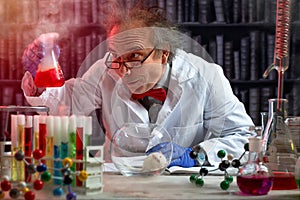 Crazy scientist the img