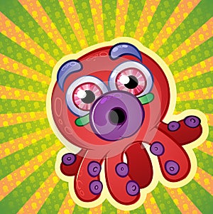Crazy Techno Octopus