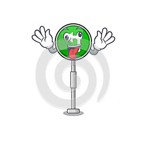 Crazy turn left the on a character