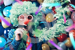 Crazy Young Party Man - Photo Booth Photo