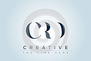 CRD abstract letter logo