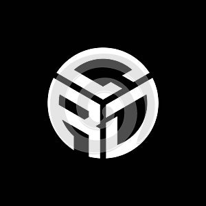 CRD letter logo design on black background. CRD creative initials letter logo concept. CRD letter design photo