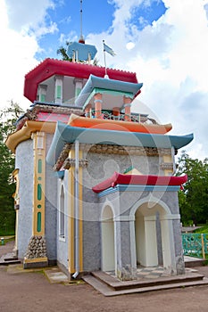 Creaking Summer-House in Tsarskoe Selo (Pushkin), Russia