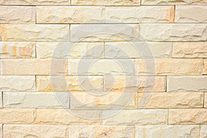 Cream brick wall texture