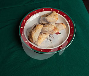 Cream Cheese Pillow cookies with raspberry jam filling