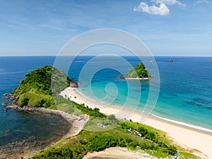 Nacpan Beach in El Nido, Philippines. photo