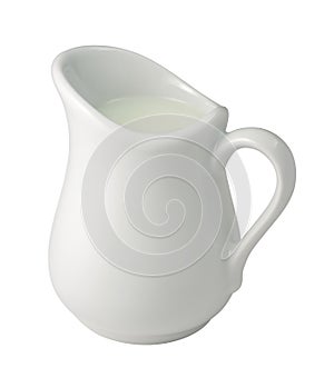 Cream (Creamer) (with clipping path)