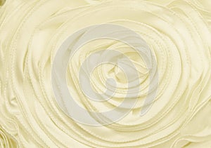 Cream Fabric Rose Texture Background