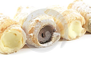 Cream Filled Horn Pastries