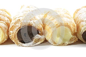 Cream Filled Horn Pastries