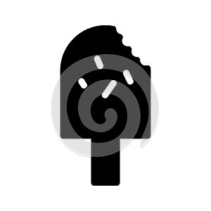 Cream vector glyph flat  icon