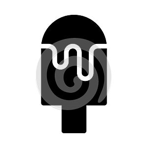 Cream vector glyph flat  icon