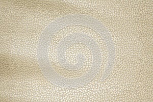 Cream leather texture abstract for background with reflection