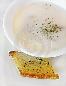 Cream of mushroom soup