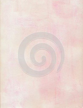 Cream and pink water color soft grungy background photo