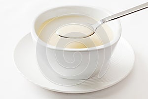 Cream Soup Spoon Spoonful