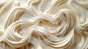 cream swirl design, velvety cream swirls, a delicious enhancement for desserts and treats, perfect for adding a touch of photo