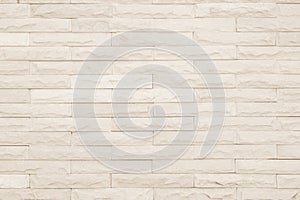 Cream and white brick wall texture background