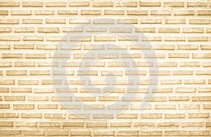 Cream and white brick wall texture background. Brickwork and stonework flooring backdrop interior design home style vintage old