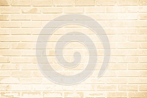 Cream white brick wall texture background. Brickwork and stonework flooring backdrop interior design home style vintage old