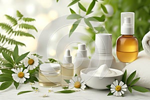 Cream yoga perfume atomizer jar. Skincare spa relaxation techniquesolubility jar pot silky soft skin mockup