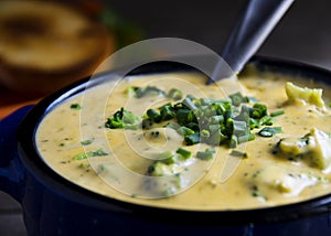 Creamy Broccoli Cheddar Soup Yum