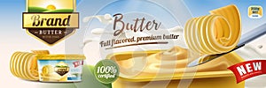 Creamy butter ads