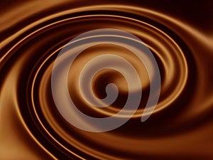 Creamy chocolate texture - abstract swirls