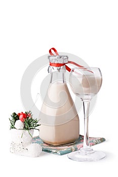 Creamy Christmas cocktail