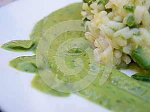 Creamy Delight: Asparagus Risotto
