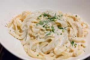 Creamy Fettuccine Alfredo