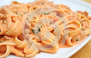 Creamy Fettucine Pasta