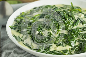 Creamy Homemade Creamed Spinach