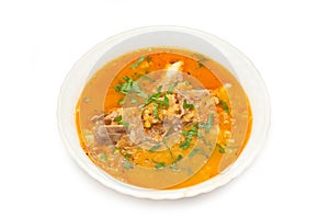 Creamy lentil soup