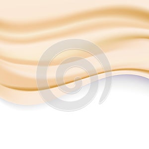 Creamy light beige soft background vector illustration