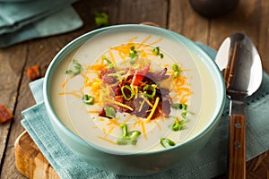 Creamy Loaded Baked Potato Soup