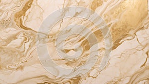 Creamy Opulence: Vanilla Oro Marble\'s Golden Touch. AI Generate