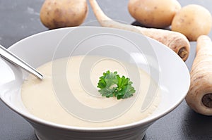 Creamy Parsnip Soup