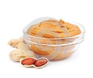 Creamy peanut butter with nuts