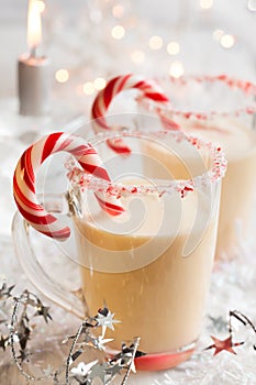 Creamy Peppermint Punch