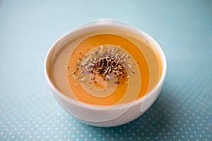Creamy pumpkin squash vegetable soup