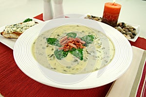 Creamy Spinach Soup