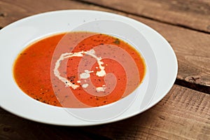 Creamy tomato soup