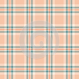 Crease textile seamless background, hanukkah vector check plaid. Revival texture tartan fabric pattern in pastel and light colors