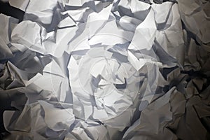 Creased paper background texture