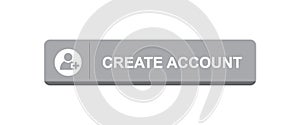 Create account button